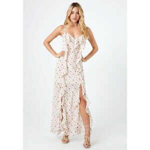 Forever 21 Floral Ruffle Dress